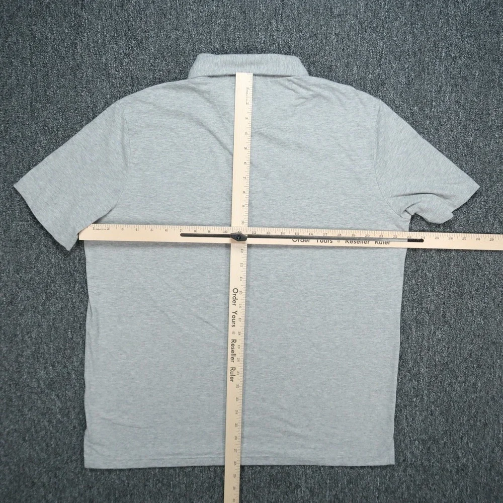 Polo Ralph‎ Lauren Shirt Mens Large Gray Performance Classic Fit Preppy